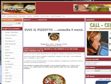 Tablet Screenshot of pizzaandfood.com